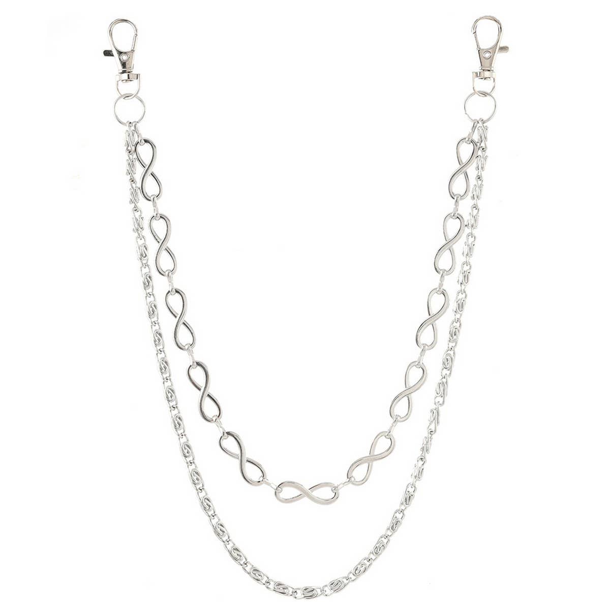 PERSONALITY SIMPLE MULTI LAYER JEANS CHAIN_CWMM4885