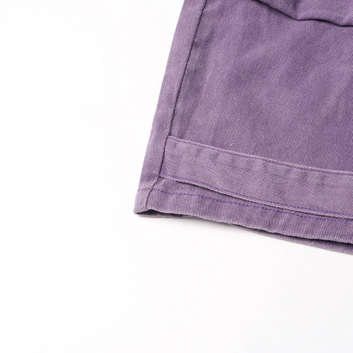 MULTI POCKET LOOSE CARGO PANTS JEANS_CWJP0194