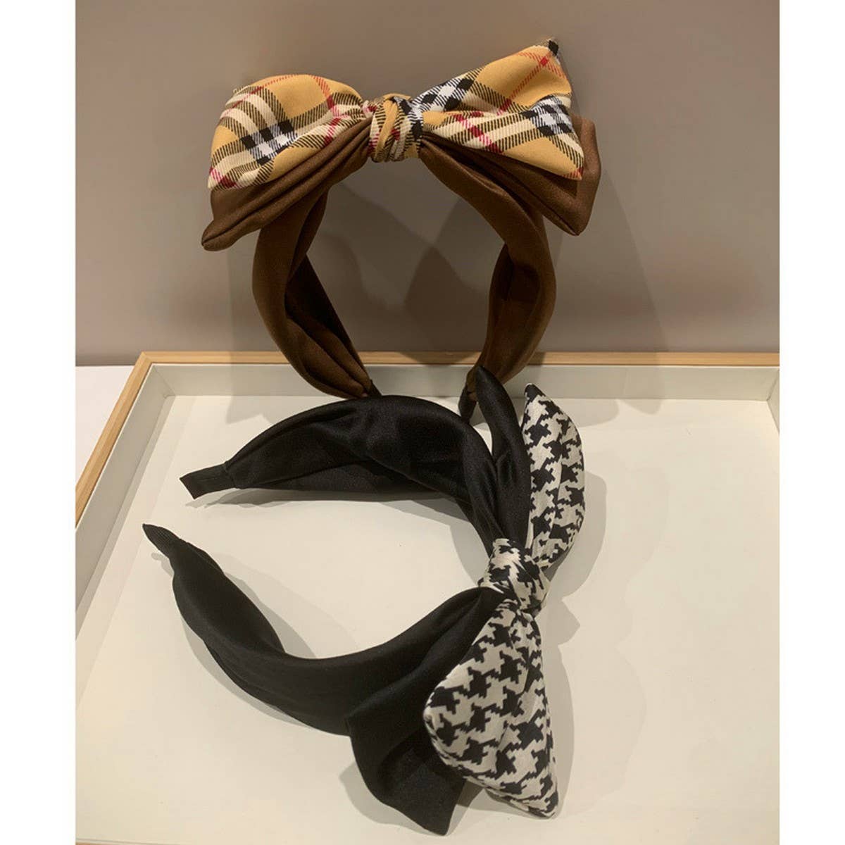 2024 NEW CONTRAST COLOR BOW HEADBAND_CWAHA2567