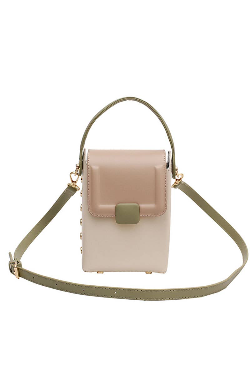 SQUARE BOX PHONE CROSS BAG_CWAB0467