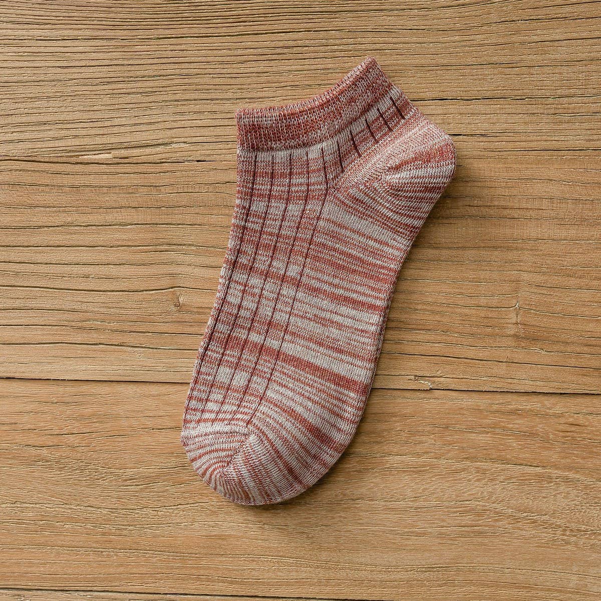 CASUAL SOLID COLOR COTTON PUMPS SOCKS_CWMS2007