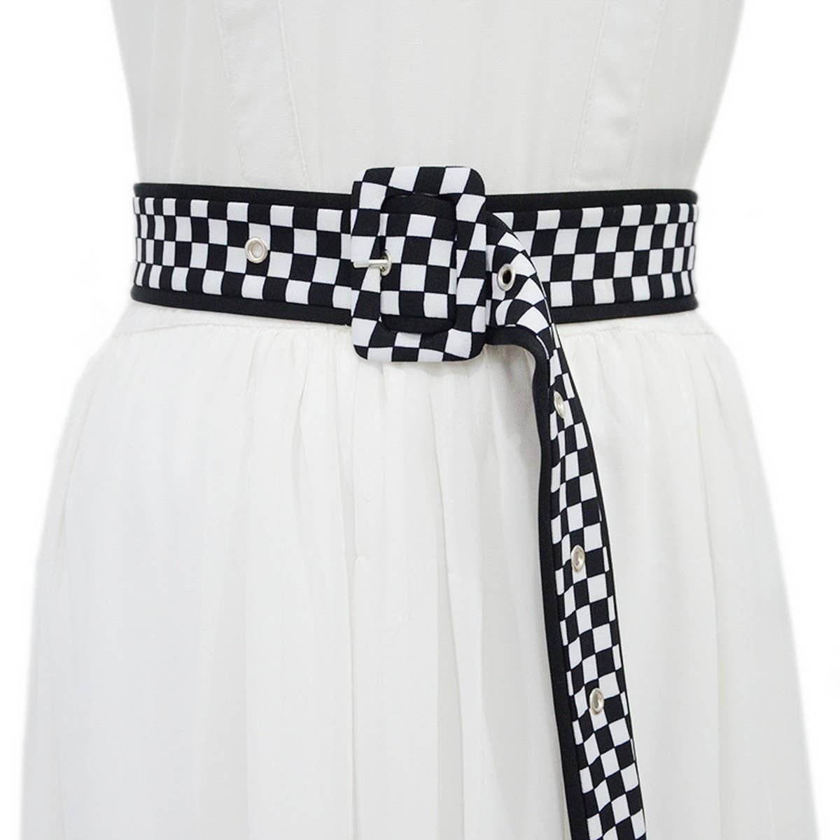 NEW WOMENS CASUAL SOLID COLOR WIDE GIRDLE_CWABE0494