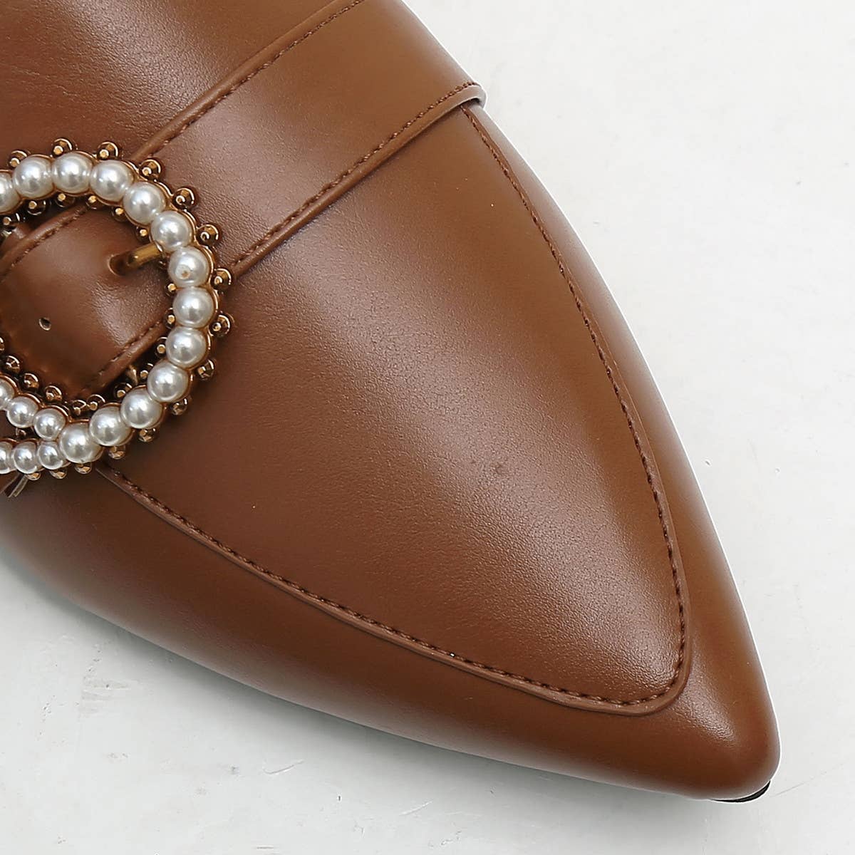 CASUAL POINTED TOE FLAT BOTTOM MULES_CWSHF0033