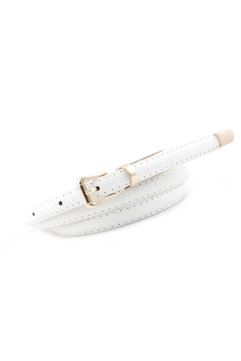 PATTERNED DANDY SLIM BELT_CWABE0077