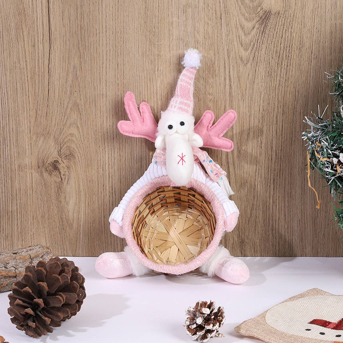 PINK DOLL CHRISTMAS DECORATION PENDANT ORNAMENTS_CWMM2763