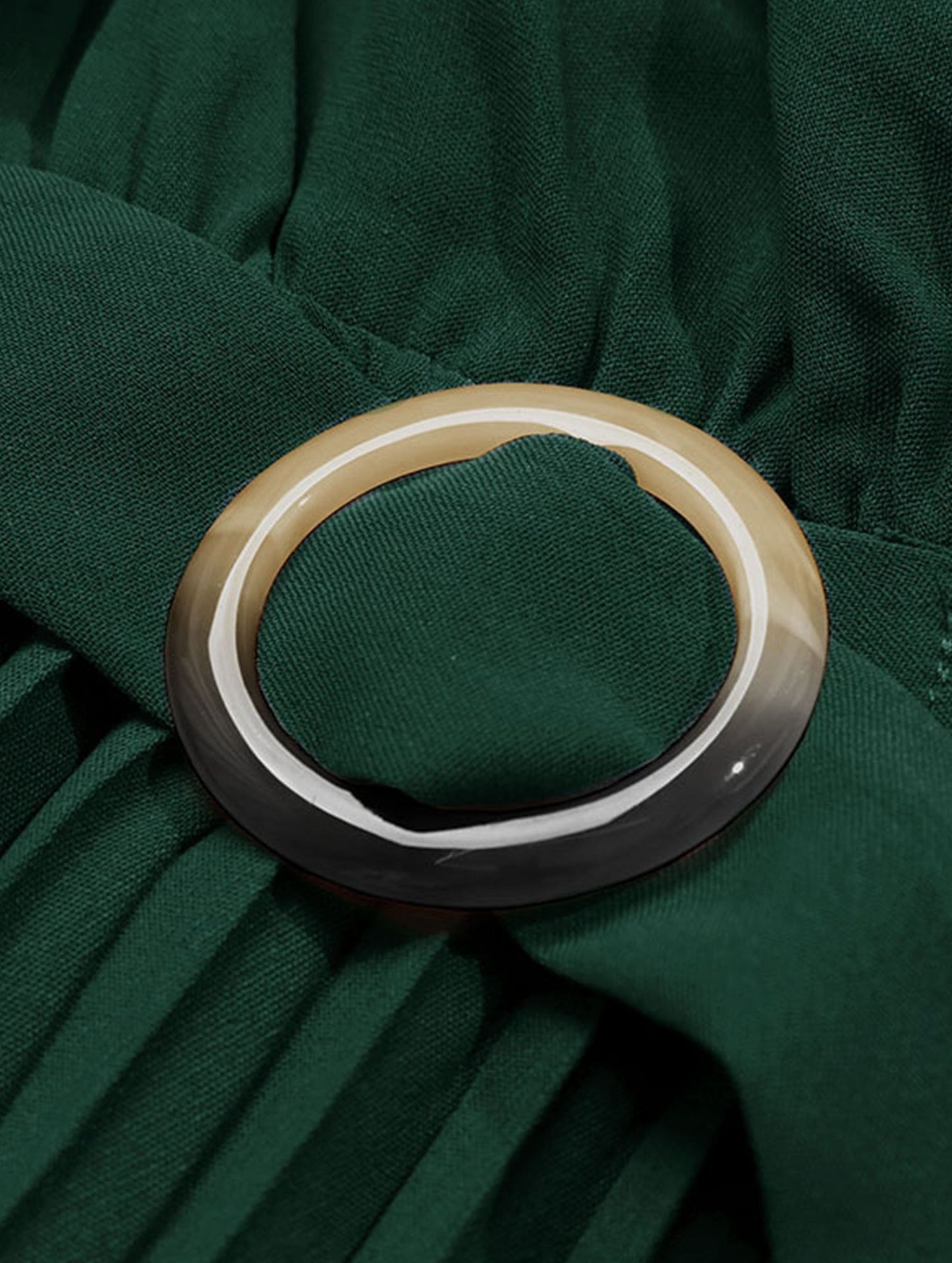 High-end plain color dress