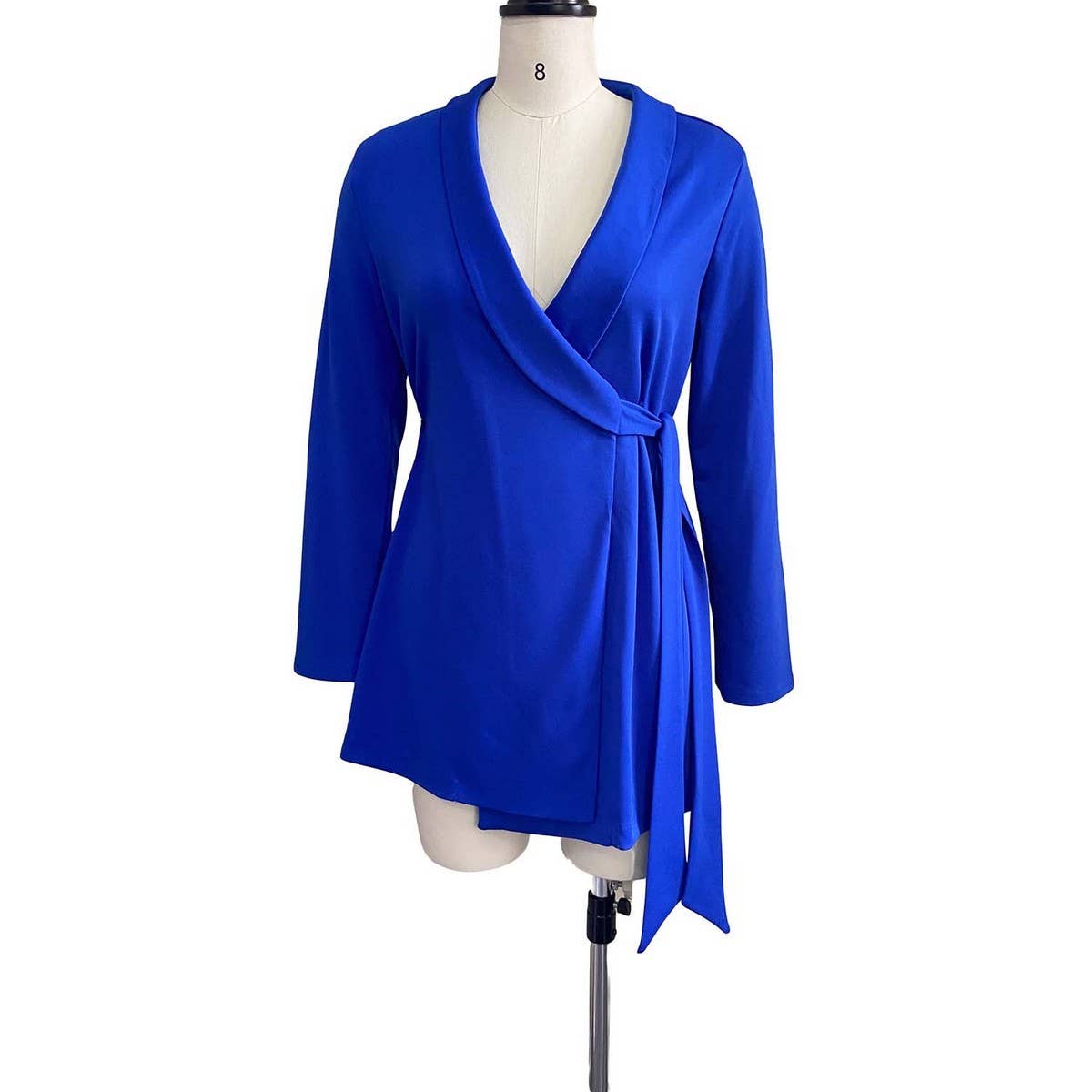 SLIM FIT TIE STRAP SUIT SKIRT PLUS SIZE DRESS_CWDSD6168