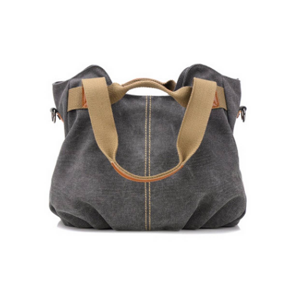 RETRO CANVAS SHOULDER CROSSBODY BAG TOTE BAG_CWAB1275