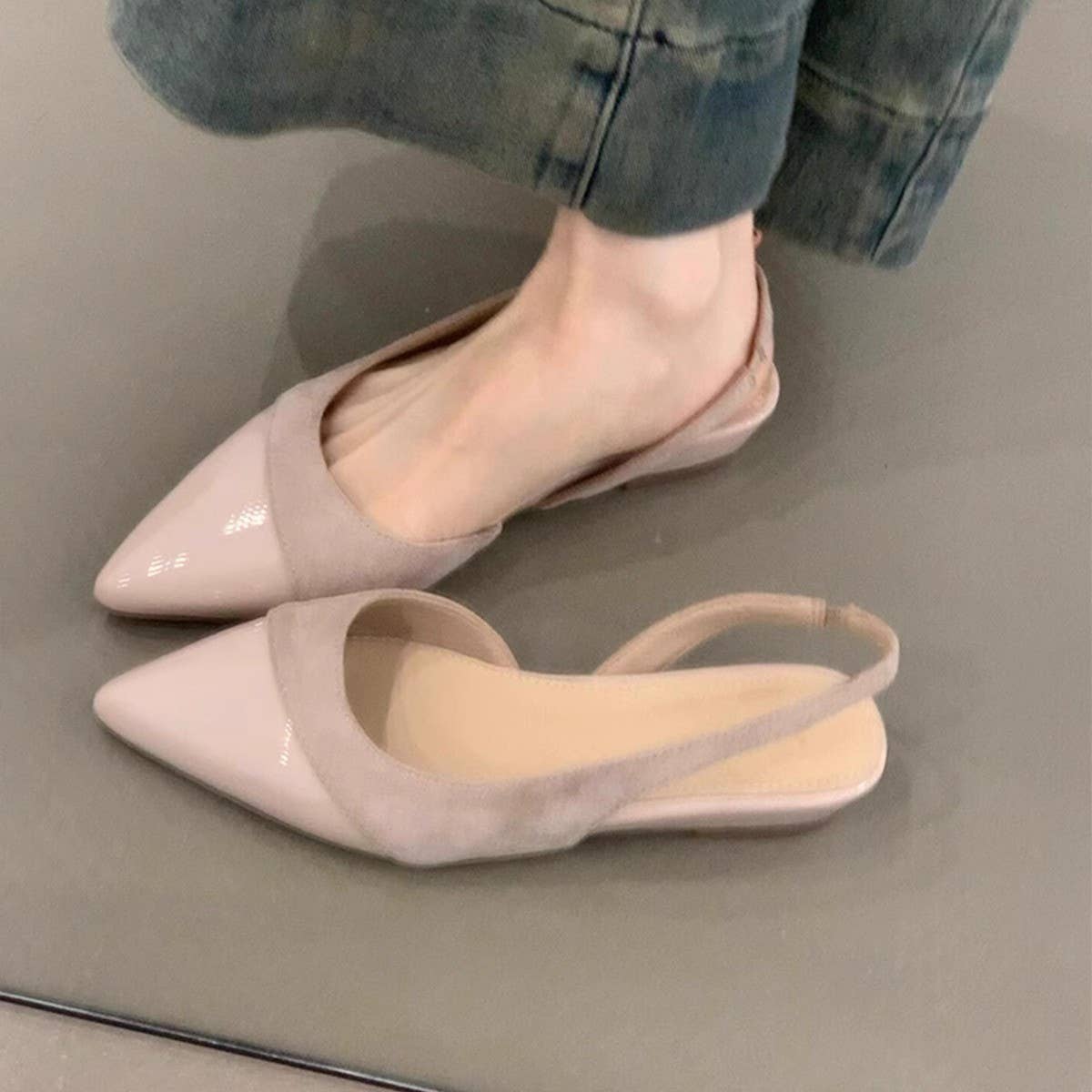 SHEEPSKIN LACE UP SPORTY MARY JANE SHOES_CWSHF0111