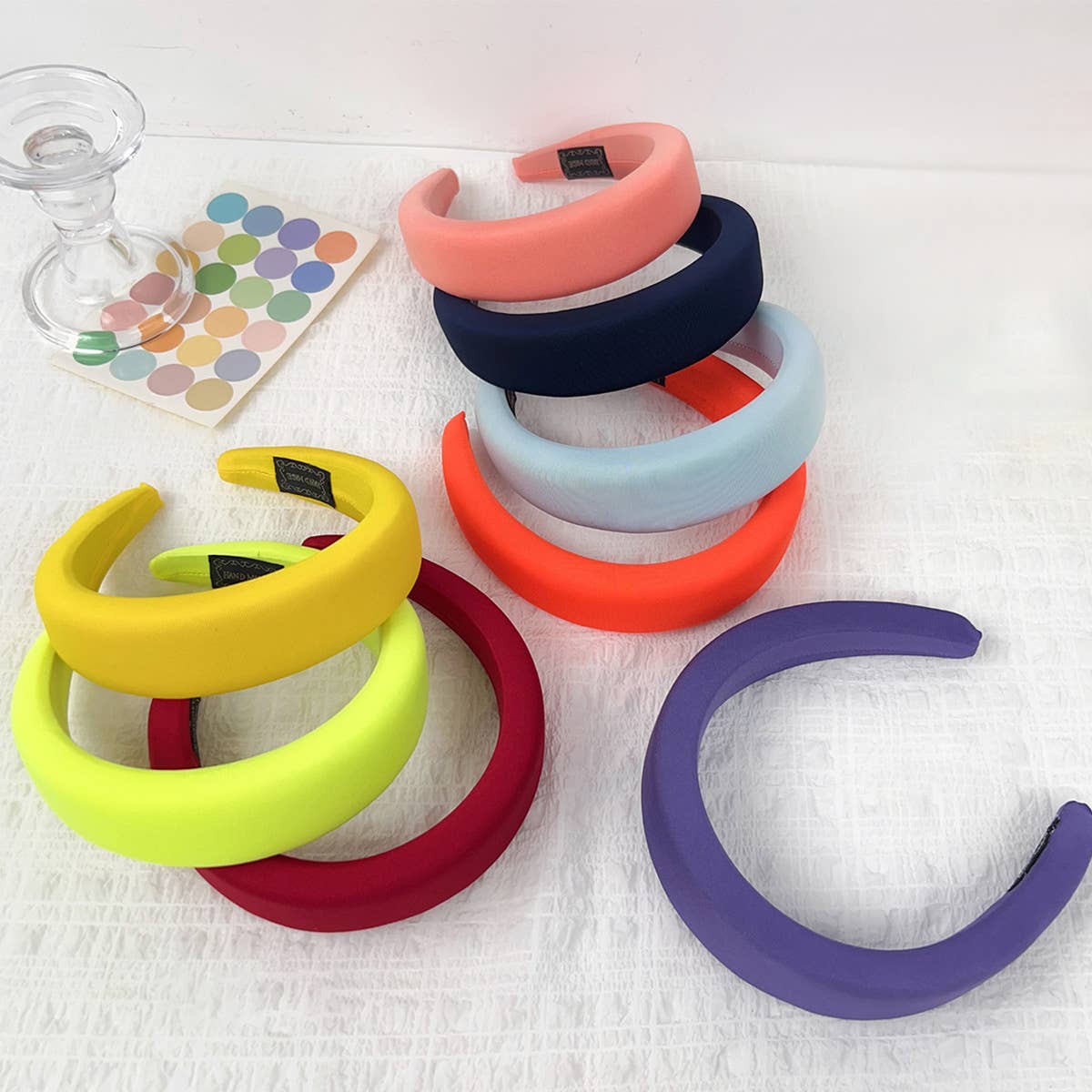 CANDY COLOR HIGH TOP TEMPERAMENT HEADBAND_CWAHA2082