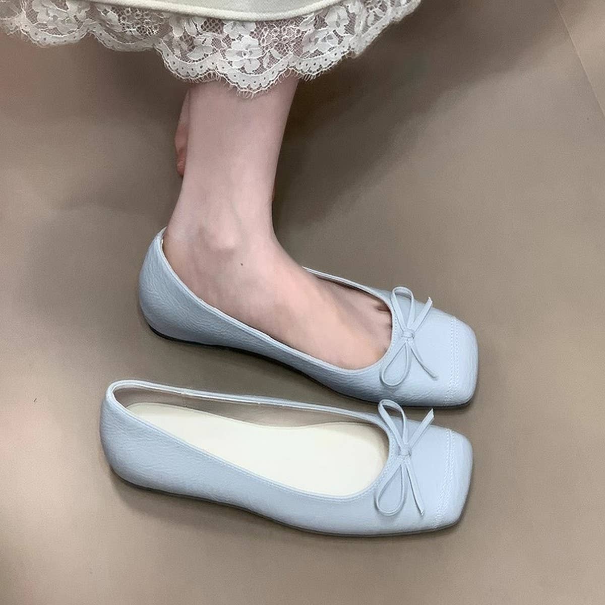 Hidden Heel Bow Loafers for Work & Comfort