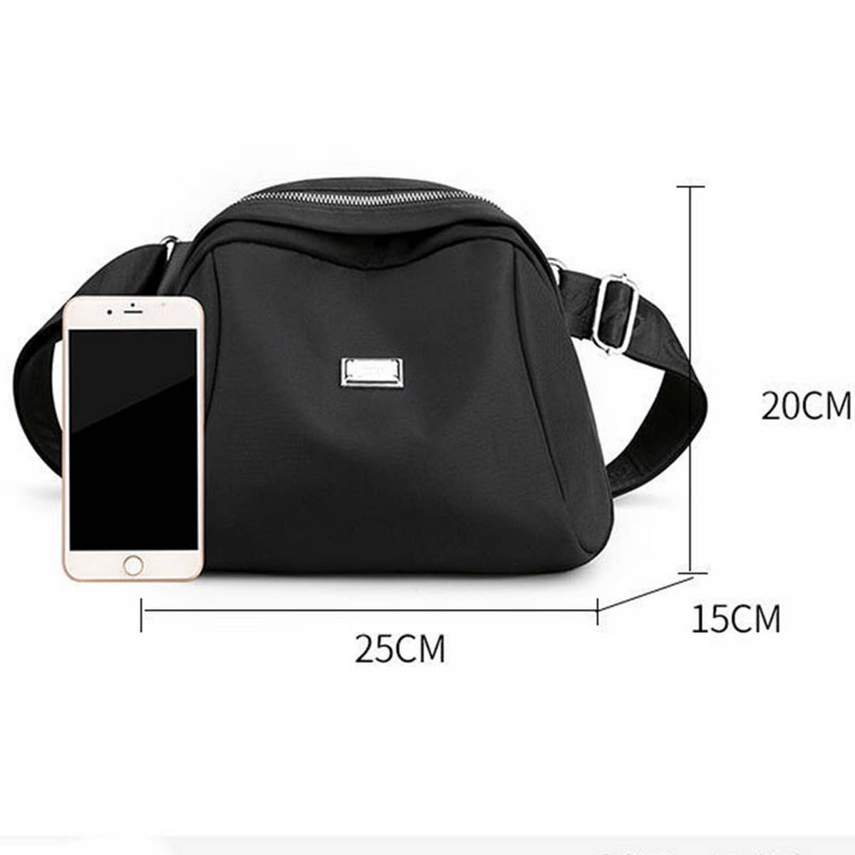 FASHIONABLE VERSATILE CANVA CROSSBODY SHOULDER BAG