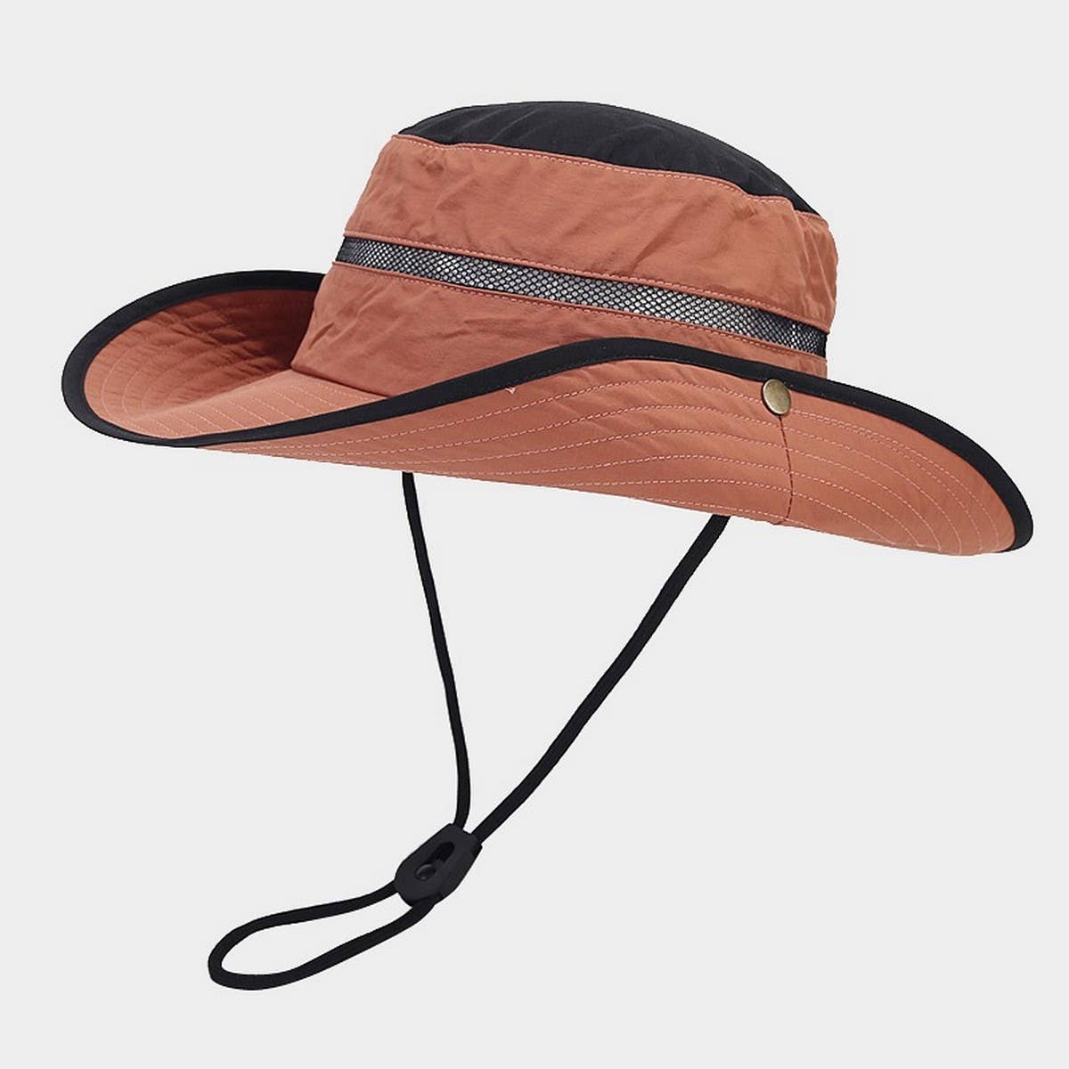 Quick-Dry Wide Brim Sun Hat for Hiking & Fishing_CWAH3837