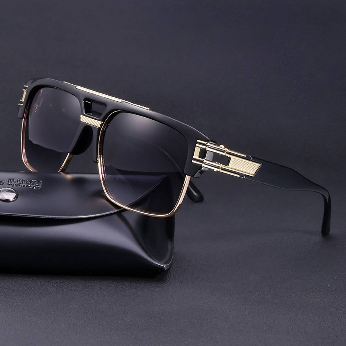 MEN'S RETRO TRENDY LARGE FRAME SUNGLASSES