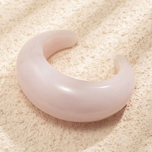 FASHIONABLE MULTI-COLOR CURVED TEXTURE BRACELET