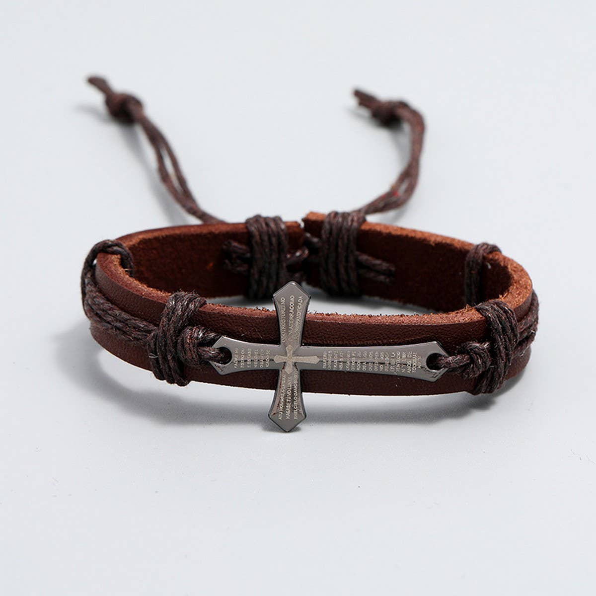 SIMPLE ADJUSTABLE VINTAGE LEATHER BRACELET