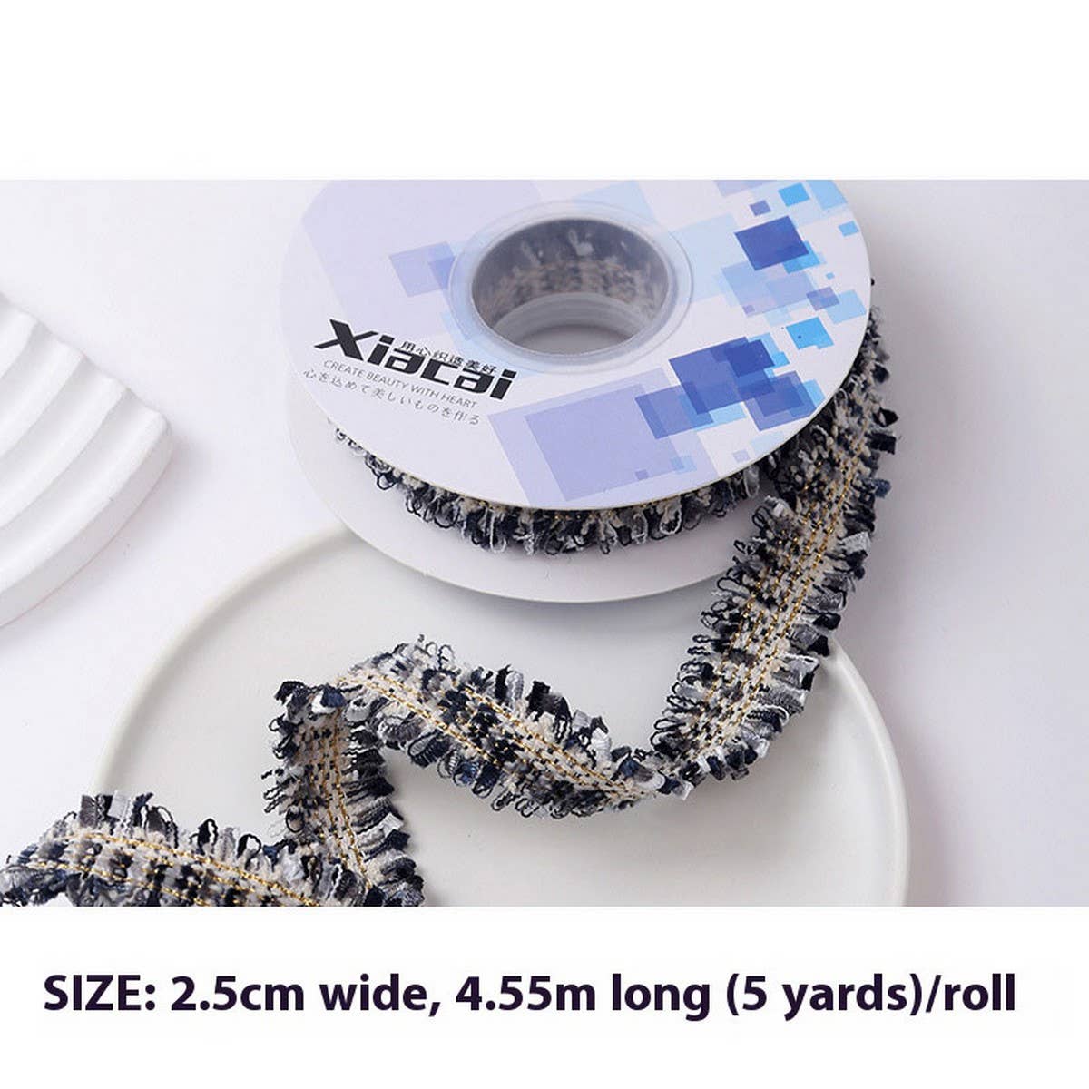 RIBBON TWEED BOUQUET FLOWER WRAP DIY RIBBON