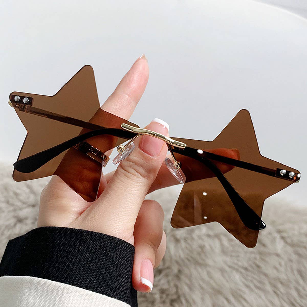 STAR SHAPEDR SUNGLASSES FASHION PARTY GLASSES_CWASG0348