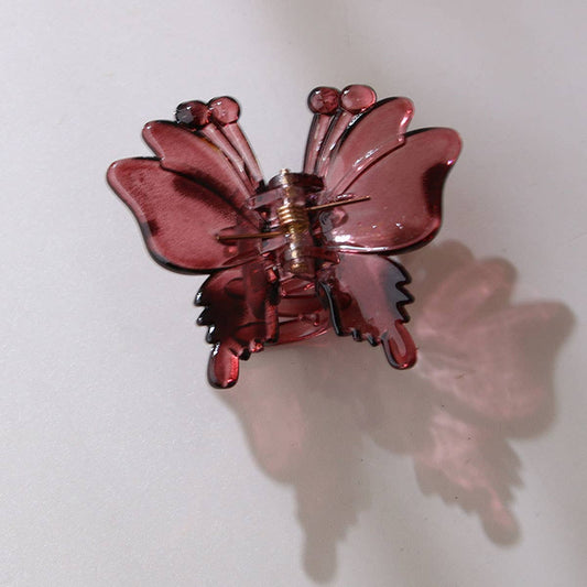 Hollowed-out spotted butterfly hair clippers