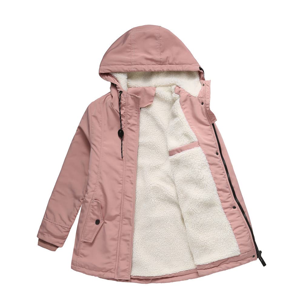 LAMB WOOL PADDED JACKET WOMEN'S PADDED JACKET
