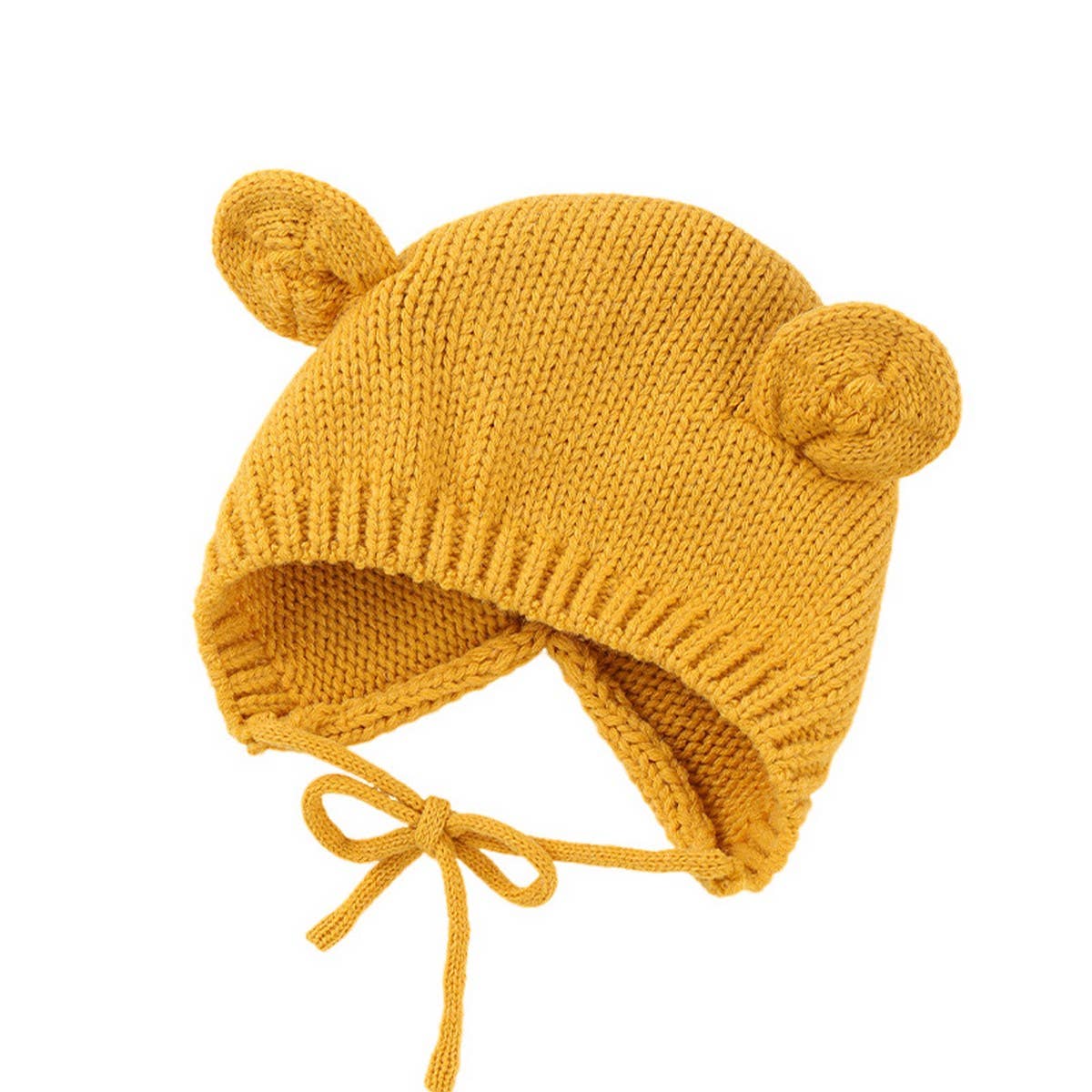 SOLID COLOR KNITTED CHILDREN'S WARM WOOLEN HAT_CWAH1746
