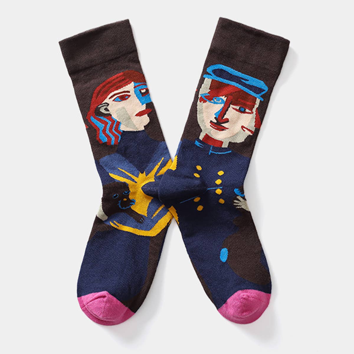 STREET SKATEBOARDING  MID TUBE TIDE SOCKS_CWMS0164