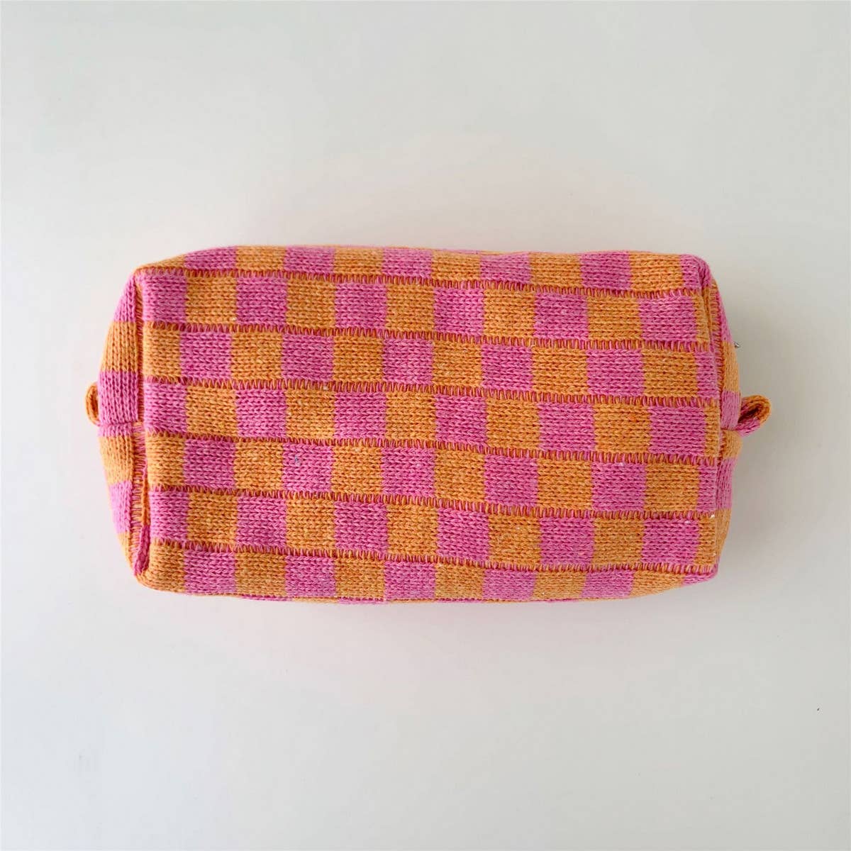 PLAID WASH BAG COSMETIC BAG_CWAB1031