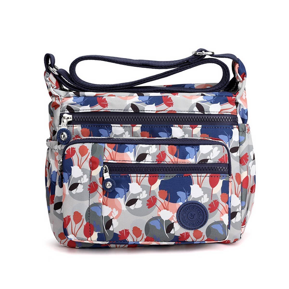 SIMPLE FASHIONABLE NYLON CROSSBODY SHOULDER BAG_CWASC1734