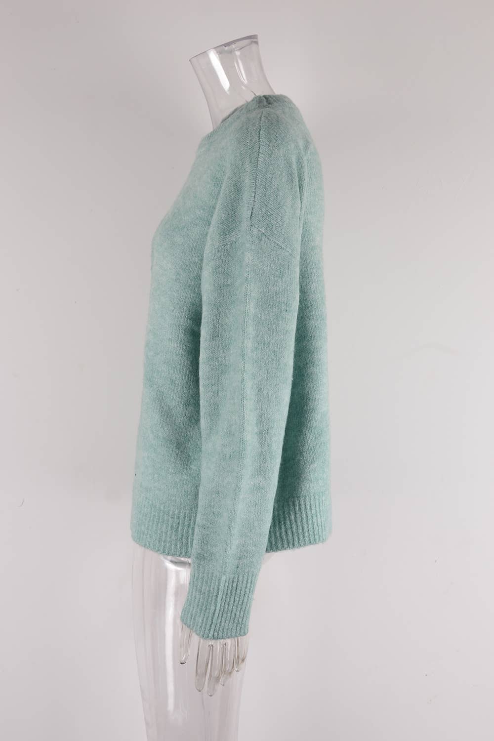 SOLID COLOR ALL-IN-ONE SWEATER PULLOVER SWEATER