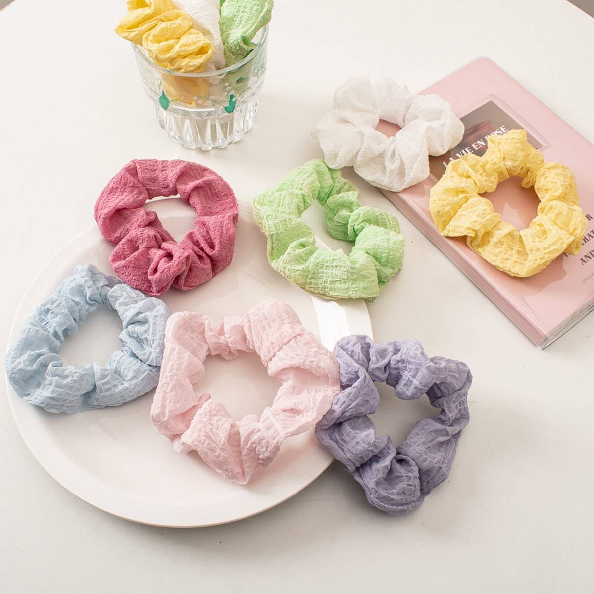 SCRUNCHIES ELASTIC HAIR BANDS_CWAHA1796