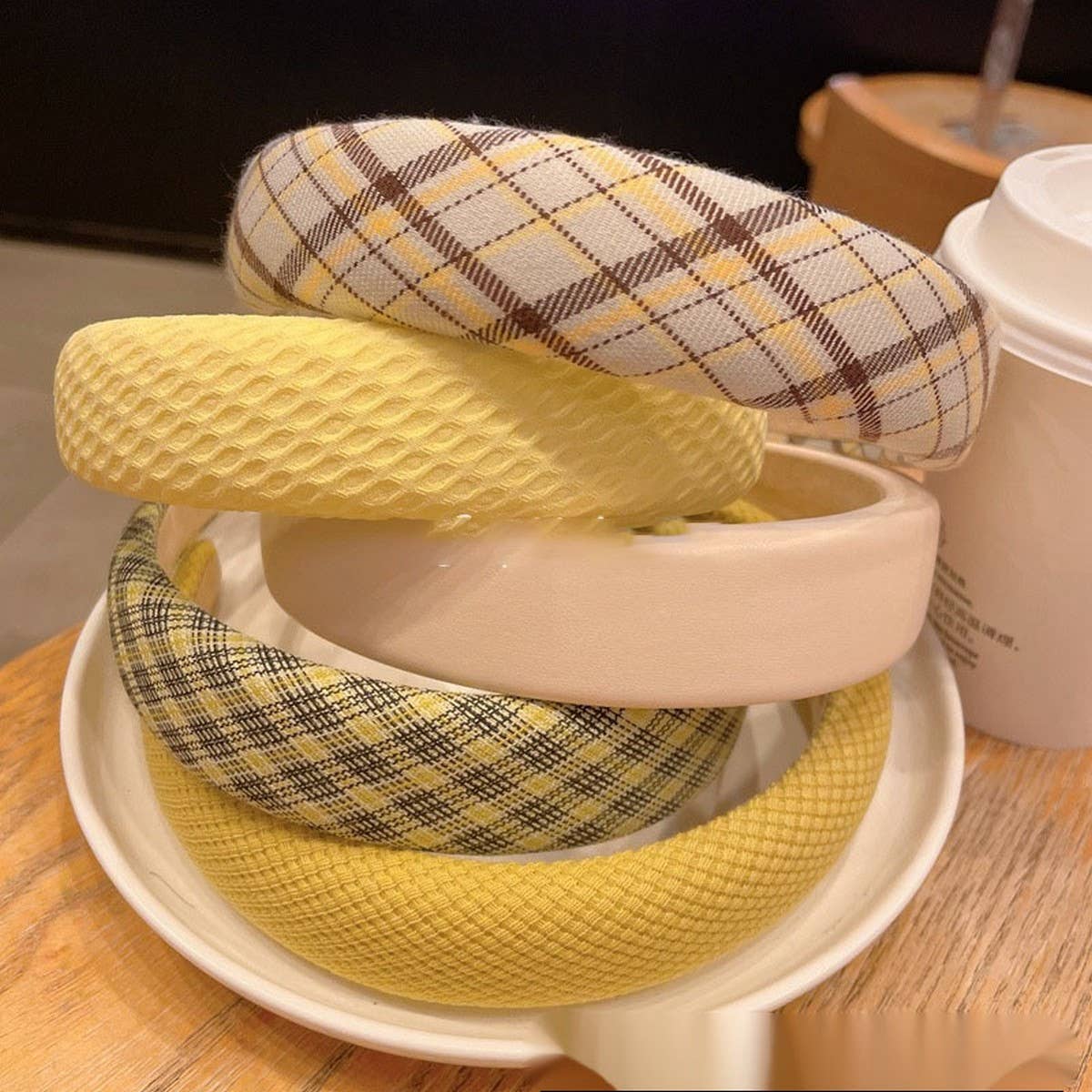 FRESH AND SWEET YELLOW ALL-MATCH HEADBAND