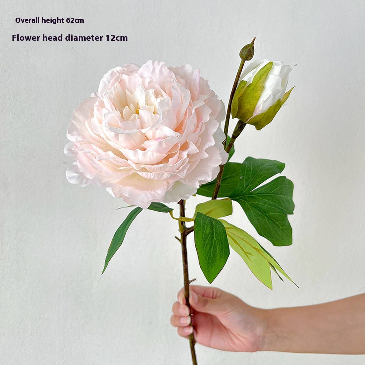 Long Stem Double Peony Artificial Flower Decor