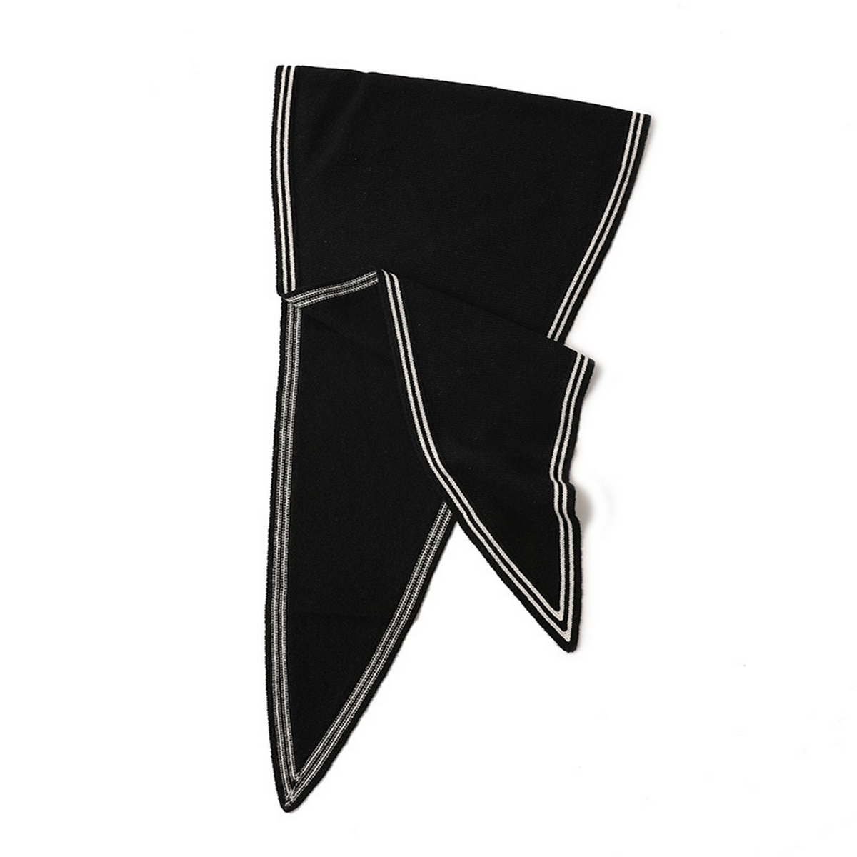 Lightweight Knit Wrap ? Soft Triangle Neck Scarf