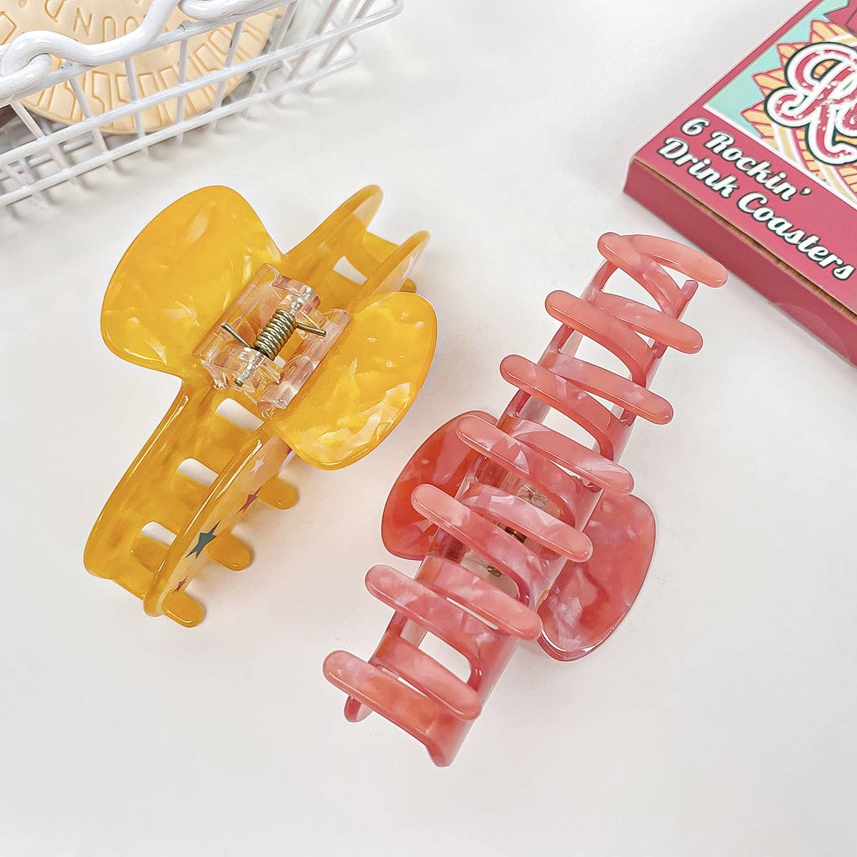 Christmas cartoon fun gingerbread man hairpin