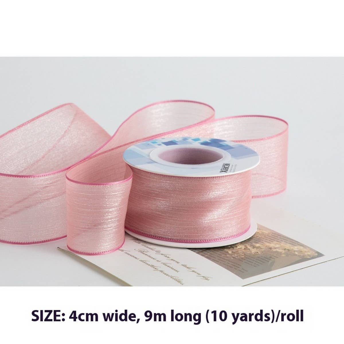 DIY BOW HAIR ACCESSORIES SNOW YARN RIBBON