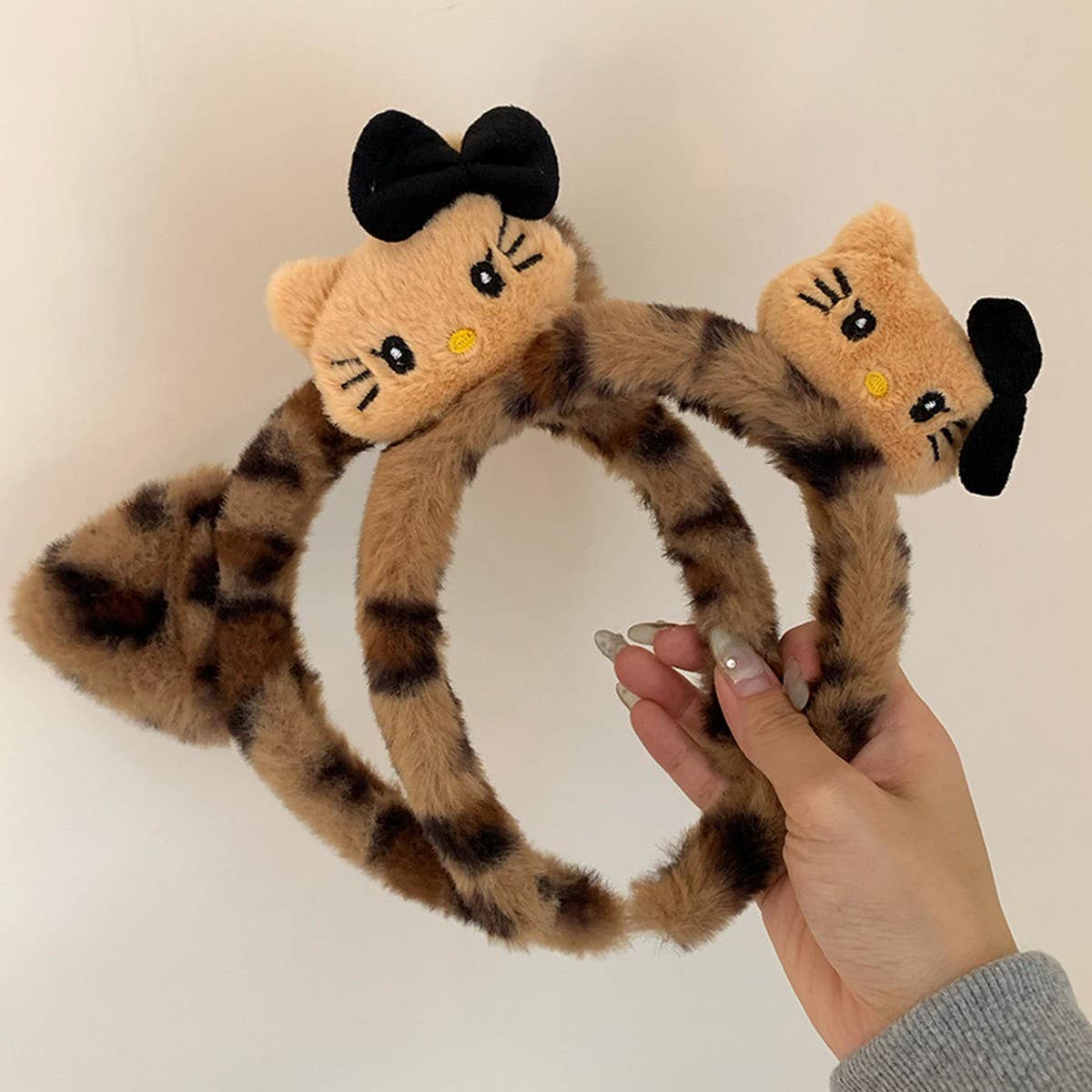 SWEET AND COOL LEOPARD PRINT HEADBAND HAIRPIN
