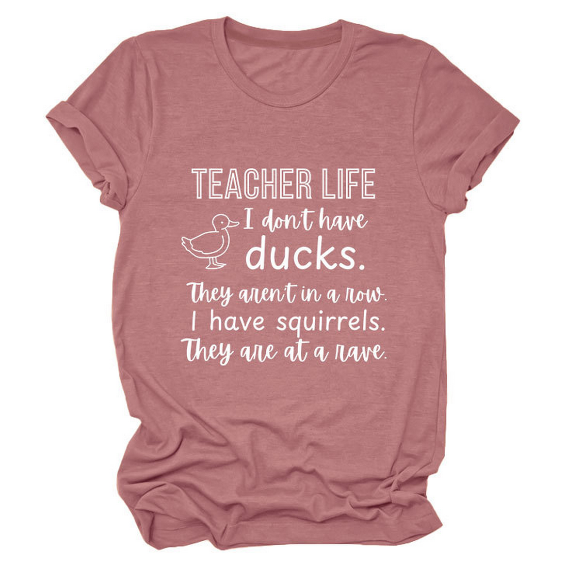 Women??¢s ?œTeacher Life I Don??¢t??Funny Tee_CWTTSL0487