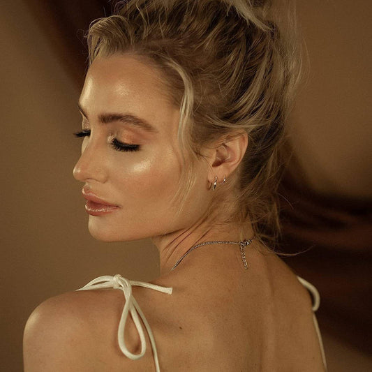 Luxury Double Hoop Twisted Earrings