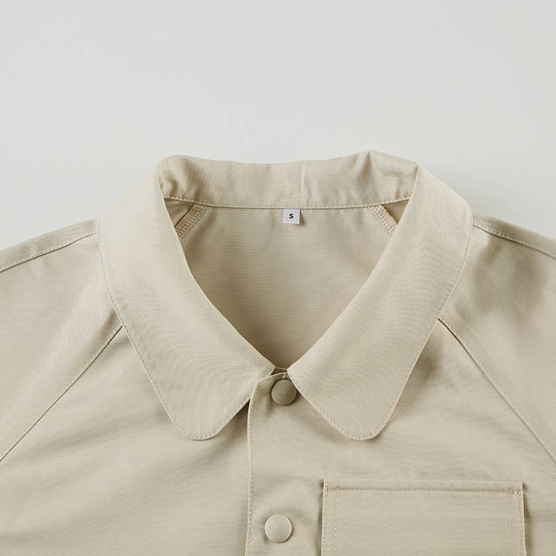 STREET LOOSE POLO POCKET CARGO JACKET JACKET