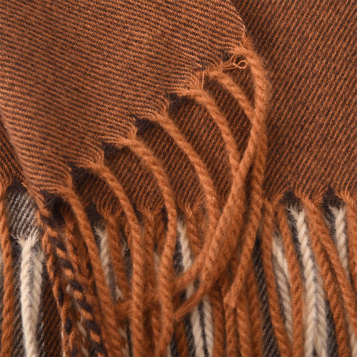 Dopamine color matching cashmere scarf - warm