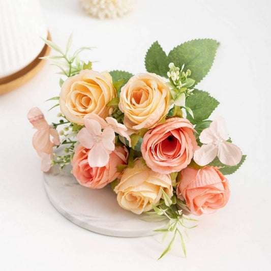 New Faux Elsa Rose Bouquet for Home Decor