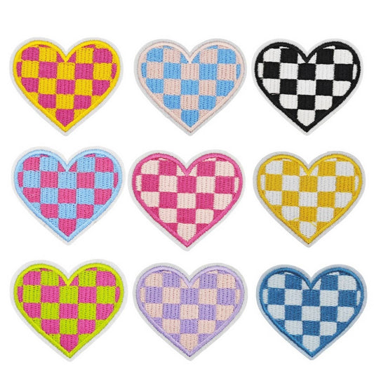 NEW CREATIVE COLORFUL LOVE EMBROIDERY PATCH