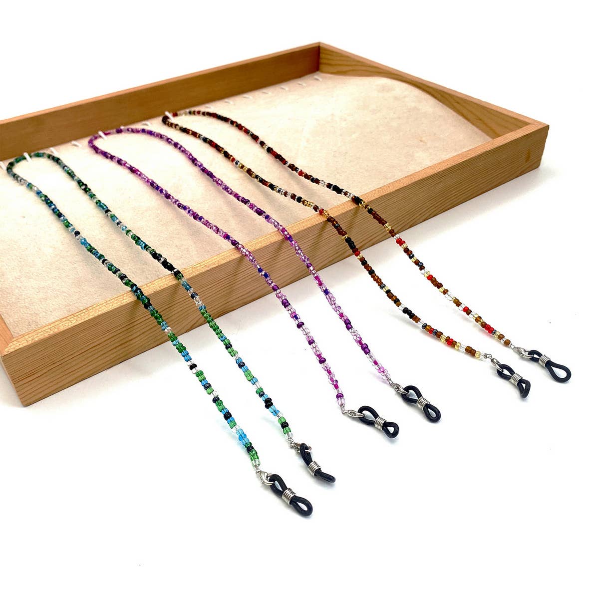 HANDMADE BEADED ANTI-SLIP GLASSES LANYARD