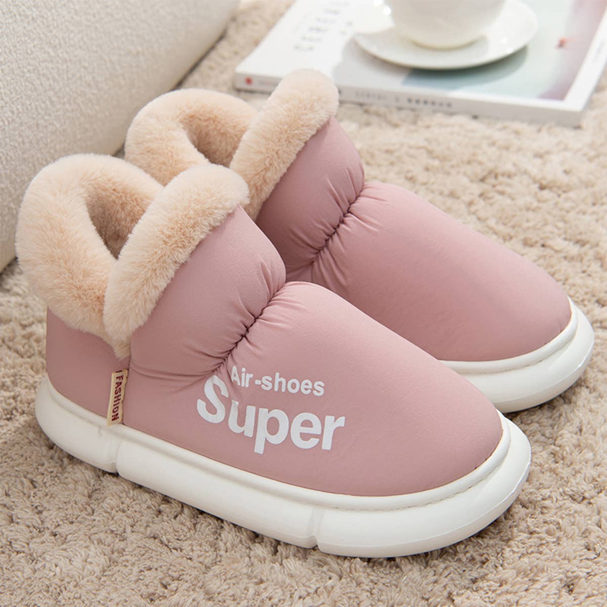 WINTER SLIPPERS WARM  WATERPROOF  HOME HOUSE SHOES