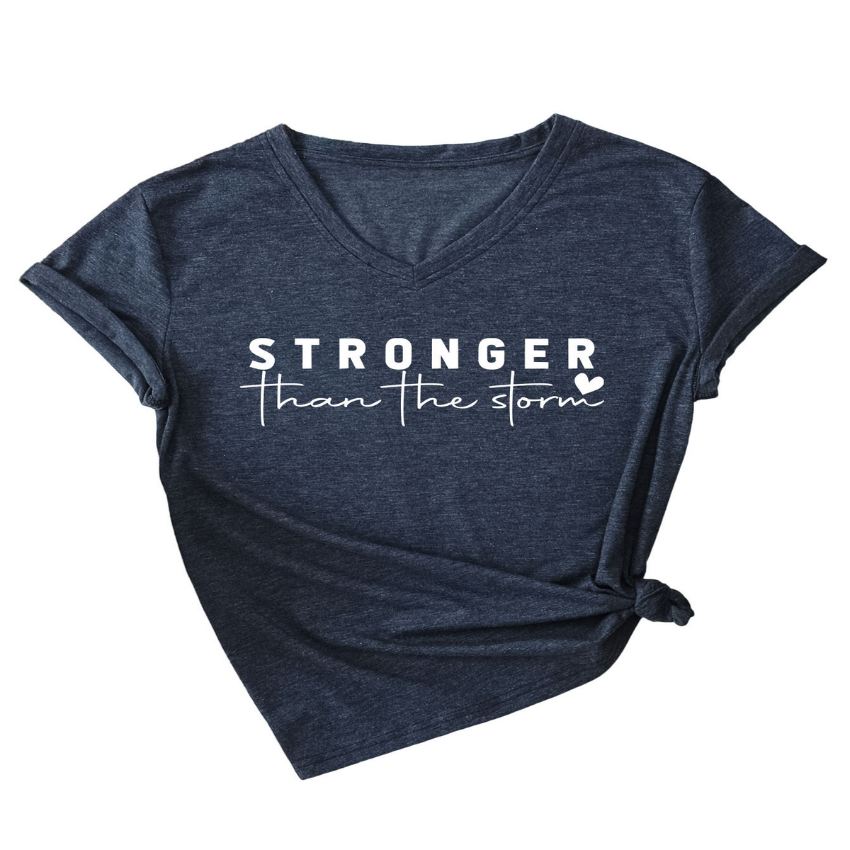 Basic V-Neck Tee for Women, Soft and Stylish_CWTTS1470