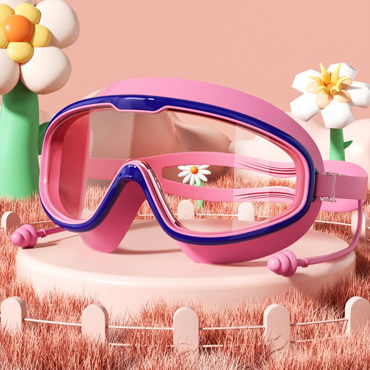 Kids HD Anti-Fog Swim Goggles ? Large & Stylish£ßCWMM6647