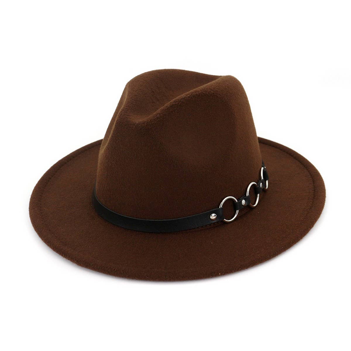 FASHIONABLE ADJUSTABLE WIDE BRIM JAZZ HAT_CWAH2114