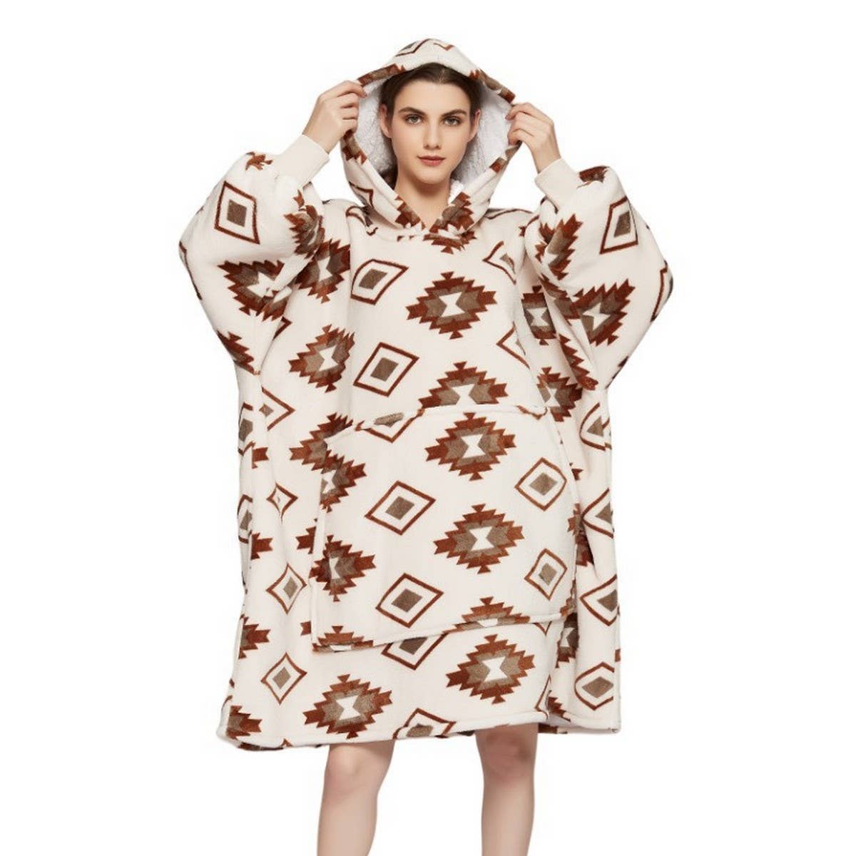 Wearable TV Blanket Hoodie Pajamas