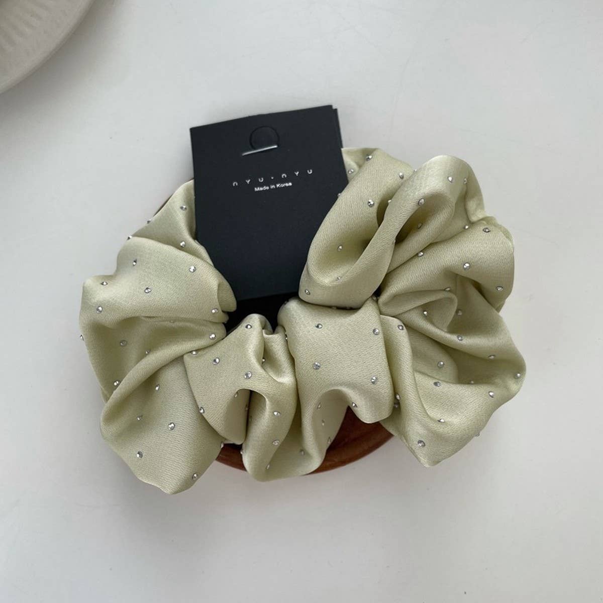 VINTAGE FRENCH STARS HAIR SCRUNCHIES_CWAHA1726