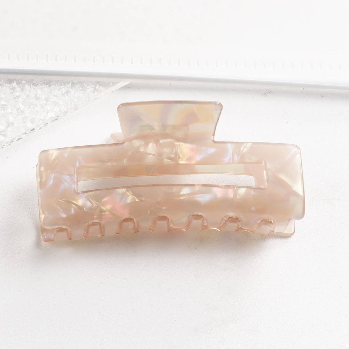 CWAHA1402_ELEGANT RECTANGLE LARGE HAIR CLAW CLIP